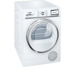 SIEMENS WT4HY790GB Heat Pump Smart Tumble Dryer - White